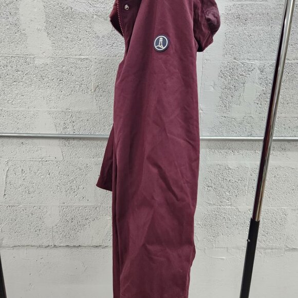 Lands’ End Women’s 3-in-1 Systems Jacket Red XXL Waterproof Hooded Parka - Picture 5 of 10